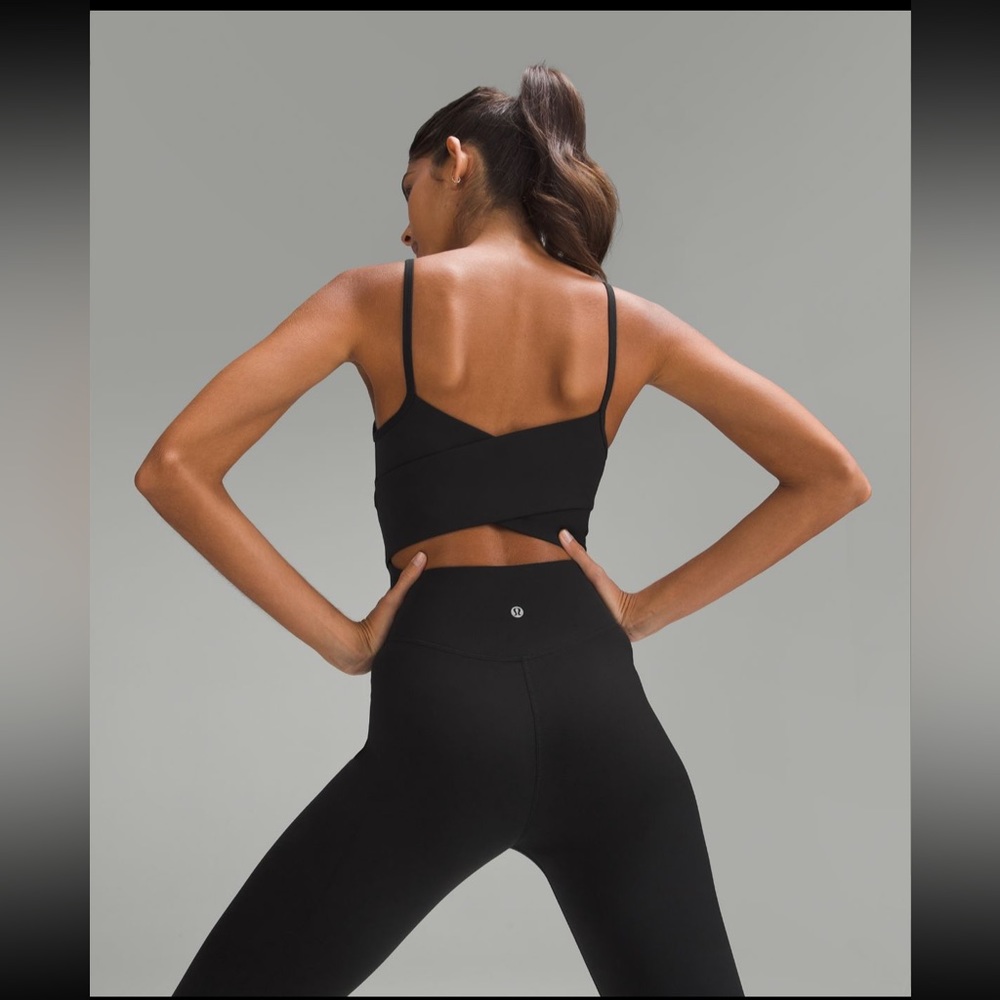 Lululemon cross-back Nulu Yoga Bodysuit 25"